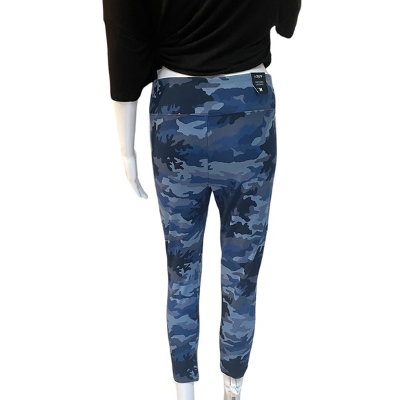 New with tags, J.Crew, crop athletic camo leggings, size medium - Picture 2 of 11